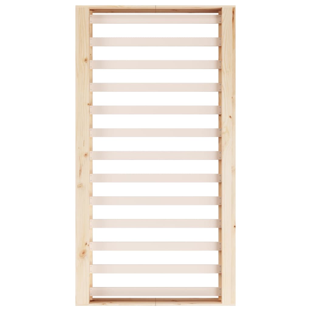Bedframe massief hout 100x200 cm is nu te koop bij PeponiXL, paradijselijk wonen!