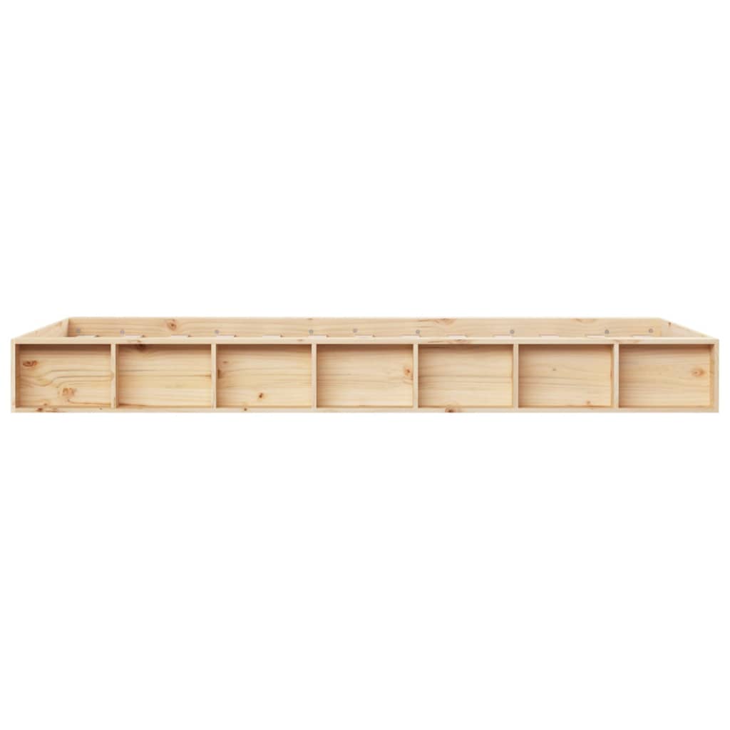 Bedframe massief hout 90x190 cm is nu te koop bij PeponiXL, paradijselijk wonen!