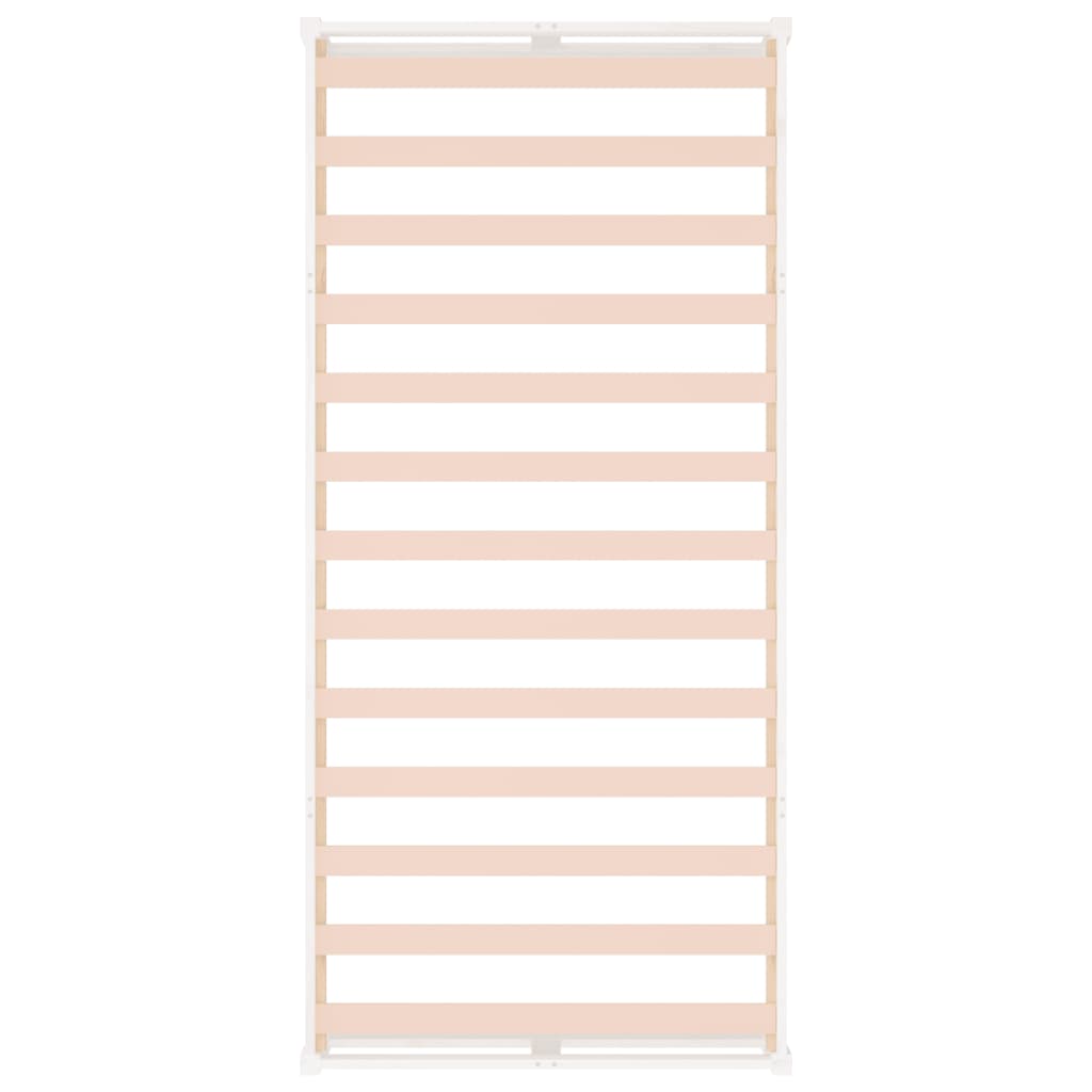 Bedframe massief hout wit 90x200 cm is nu te koop bij PeponiXL, paradijselijk wonen!