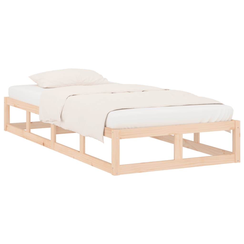Bedframe massief hout 100x200 cm is nu te koop bij PeponiXL, paradijselijk wonen!