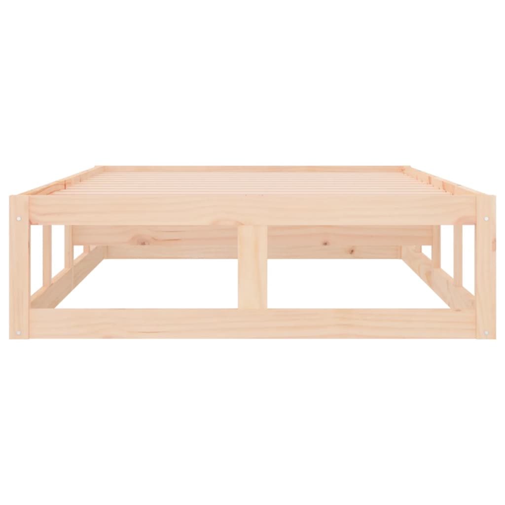 Bedframe massief hout 100x200 cm is nu te koop bij PeponiXL, paradijselijk wonen!