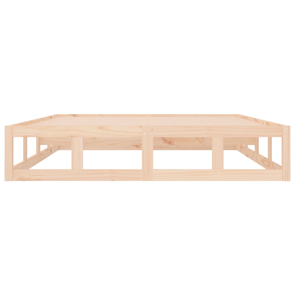 Bedframe massief hout 120x200 cm is nu te koop bij PeponiXL, paradijselijk wonen!