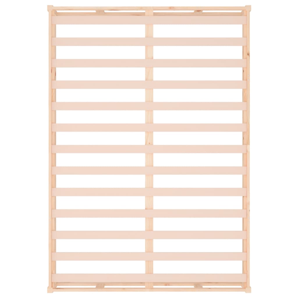 Bedframe massief hout 120x200 cm is nu te koop bij PeponiXL, paradijselijk wonen!