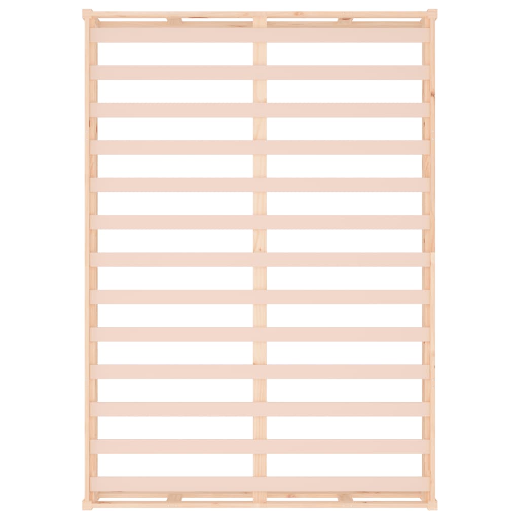 Bedframe massief hout 140x200 cm is nu te koop bij PeponiXL, paradijselijk wonen!