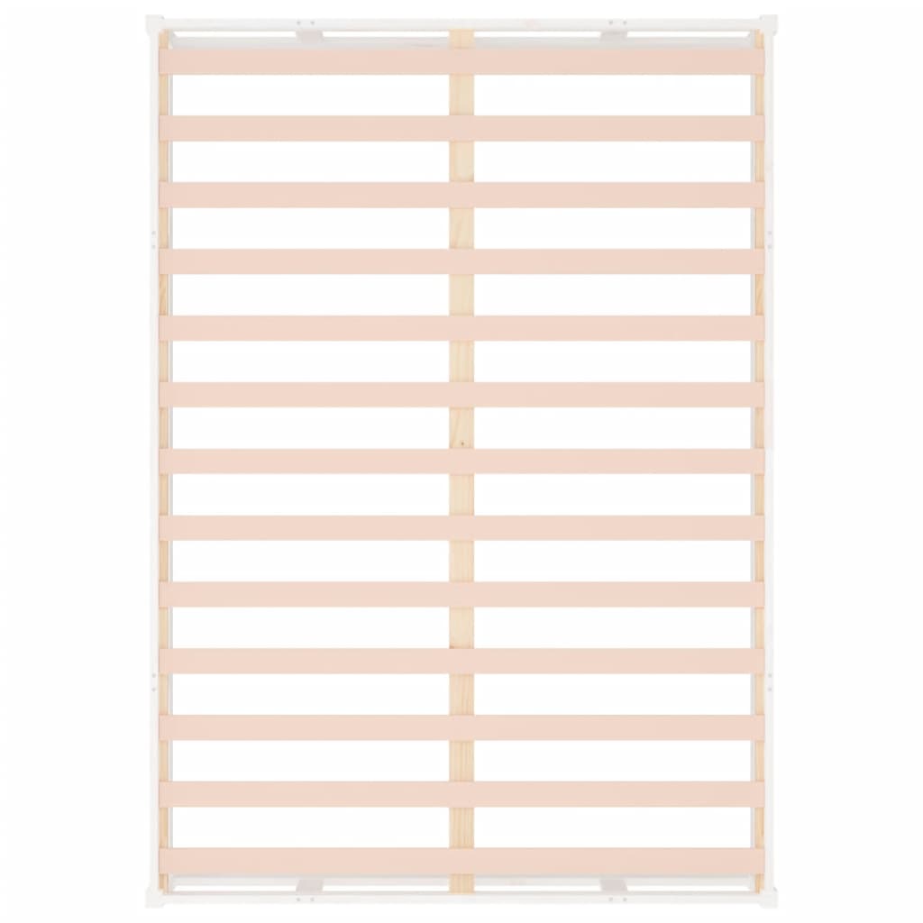 Bedframe massief hout wit 150x200 cm is nu te koop bij PeponiXL, paradijselijk wonen!