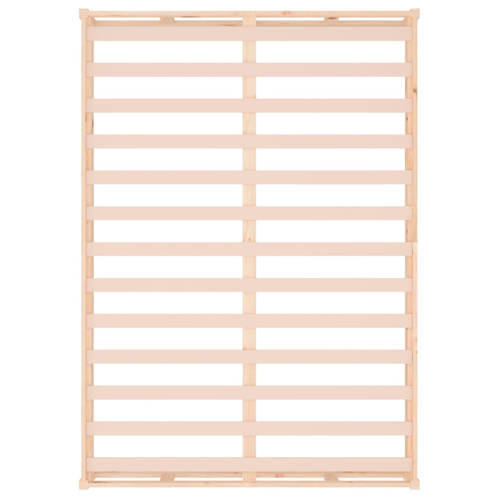 Bedframe massief hout 200x200 cm is nu te koop bij PeponiXL, paradijselijk wonen!