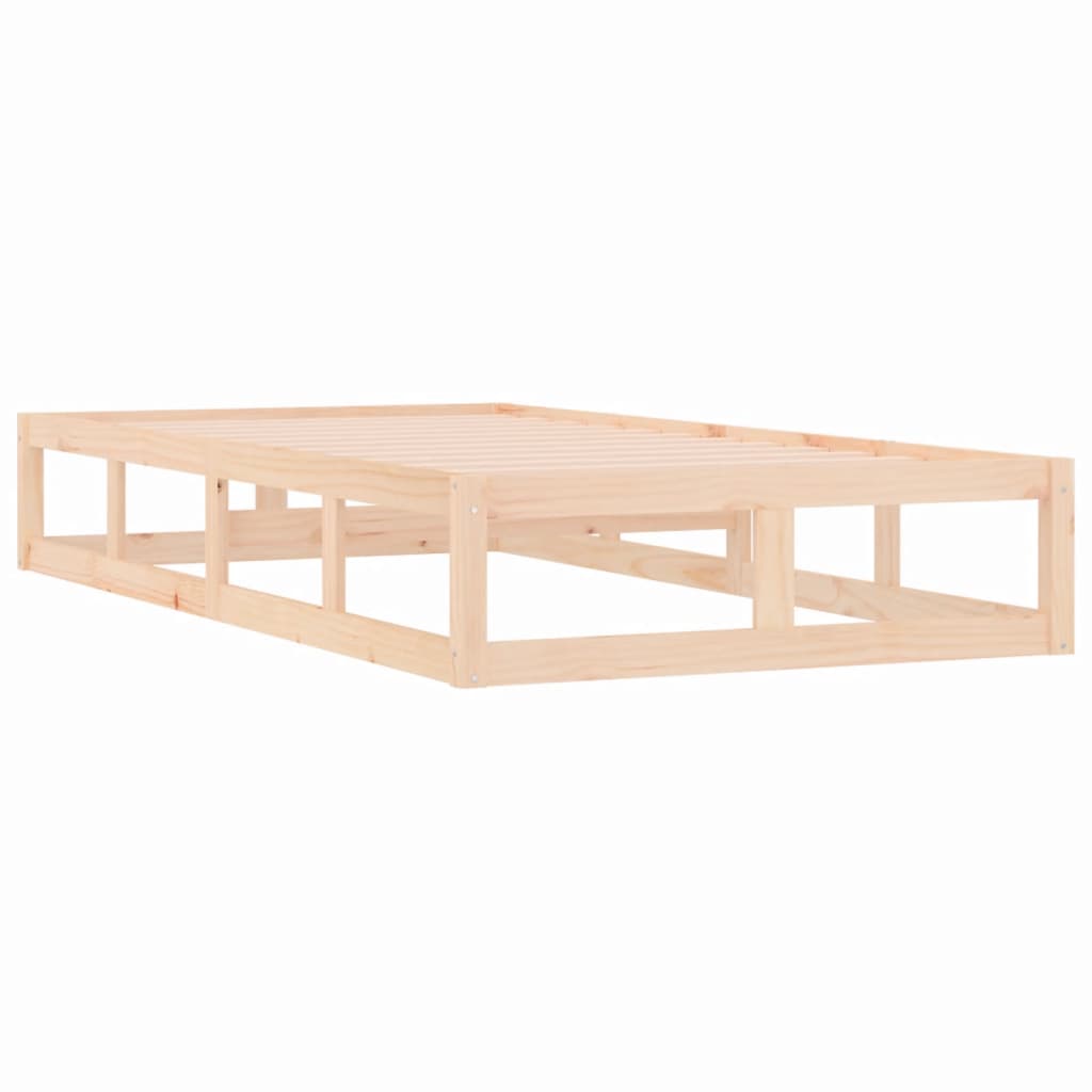 Bedframe massief hout 75x190 cm is nu te koop bij PeponiXL, paradijselijk wonen!