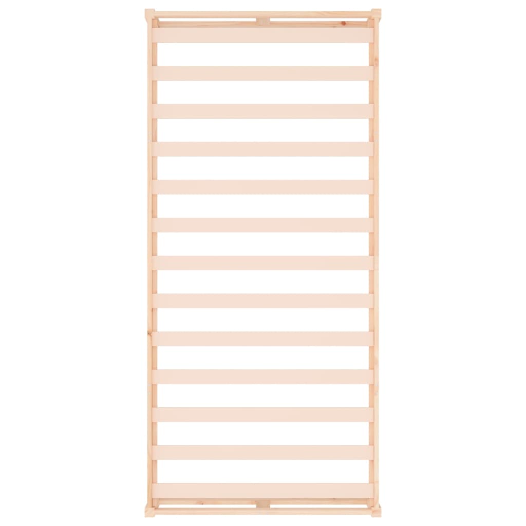 Bedframe massief hout 75x190 cm is nu te koop bij PeponiXL, paradijselijk wonen!