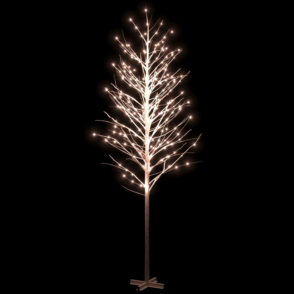 Berkenboom LED 672 LED's warmwit 400 cm wit is nu te koop bij PeponiXL, paradijselijk wonen!