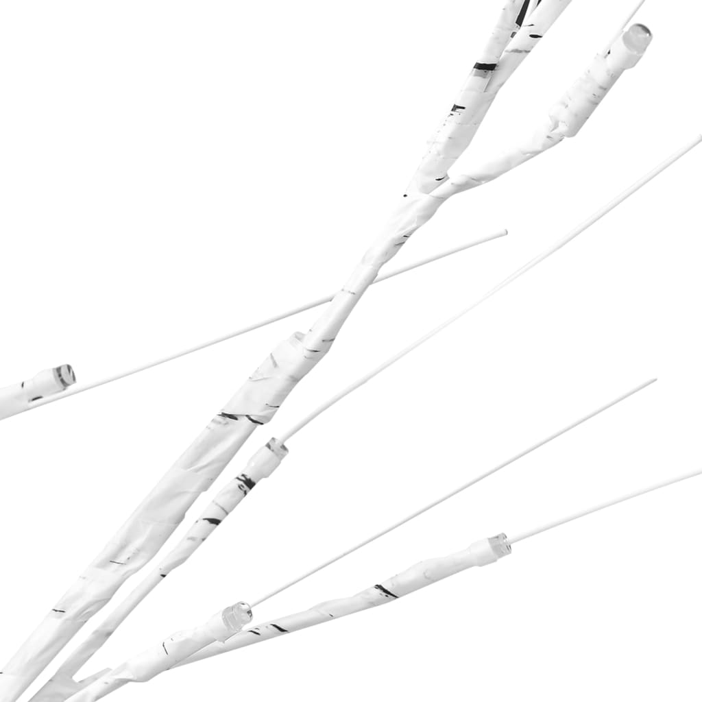 Berkenboom LED 672 LED's warmwit 400 cm wit is nu te koop bij PeponiXL, paradijselijk wonen!