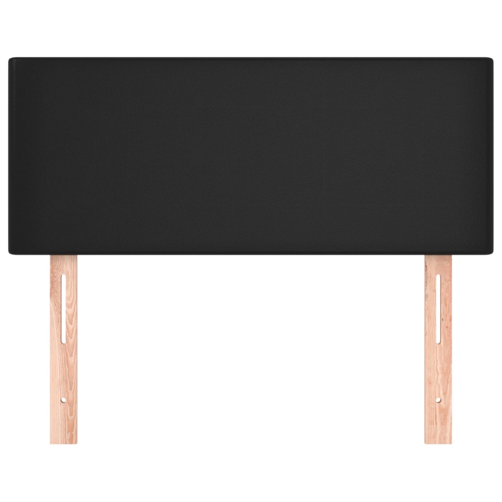 Hoofdbord 80x5x78/88 cm kunstleer zwart is nu te koop bij PeponiXL, paradijselijk wonen!