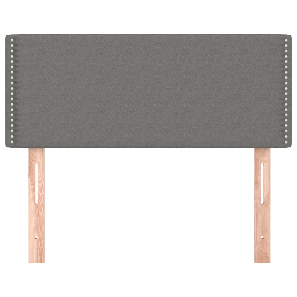 Hoofdbord 80x5x78/88 cm stof donkergrijs is nu te koop bij PeponiXL, paradijselijk wonen!