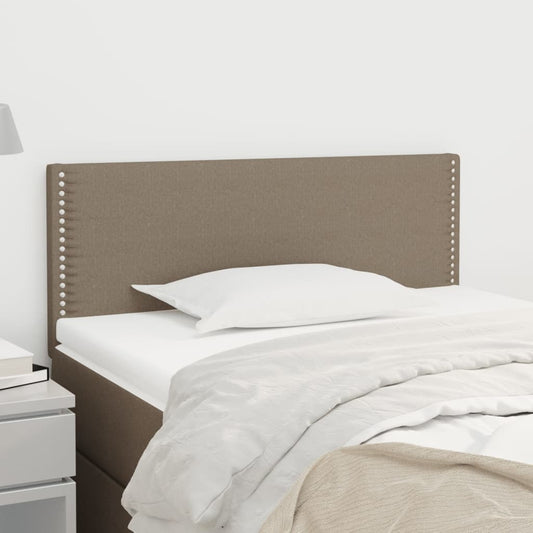 Hoofdbord 90x5x78/88 cm stof taupe is nu te koop bij PeponiXL, paradijselijk wonen!