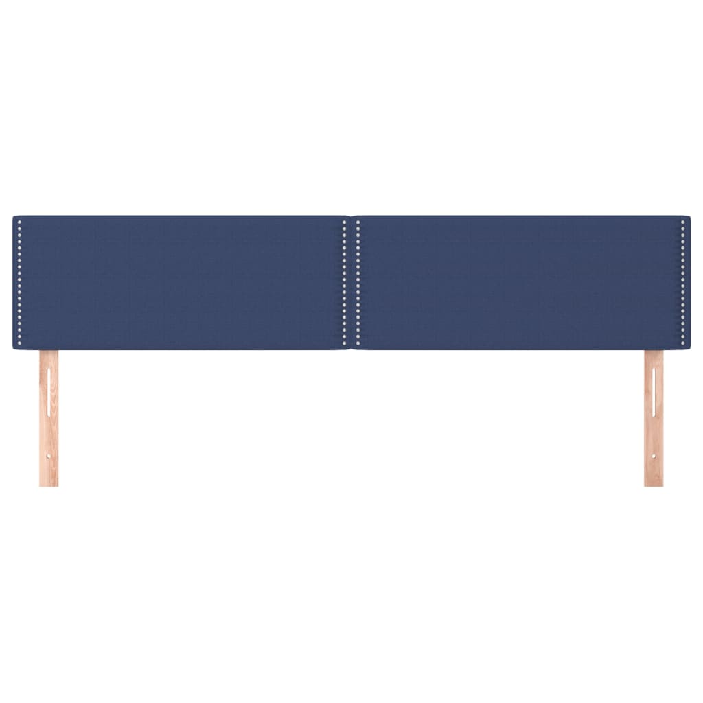 Hoofdborden 180x5x78/88 cm stof blauw is nu te koop bij PeponiXL, paradijselijk wonen!
