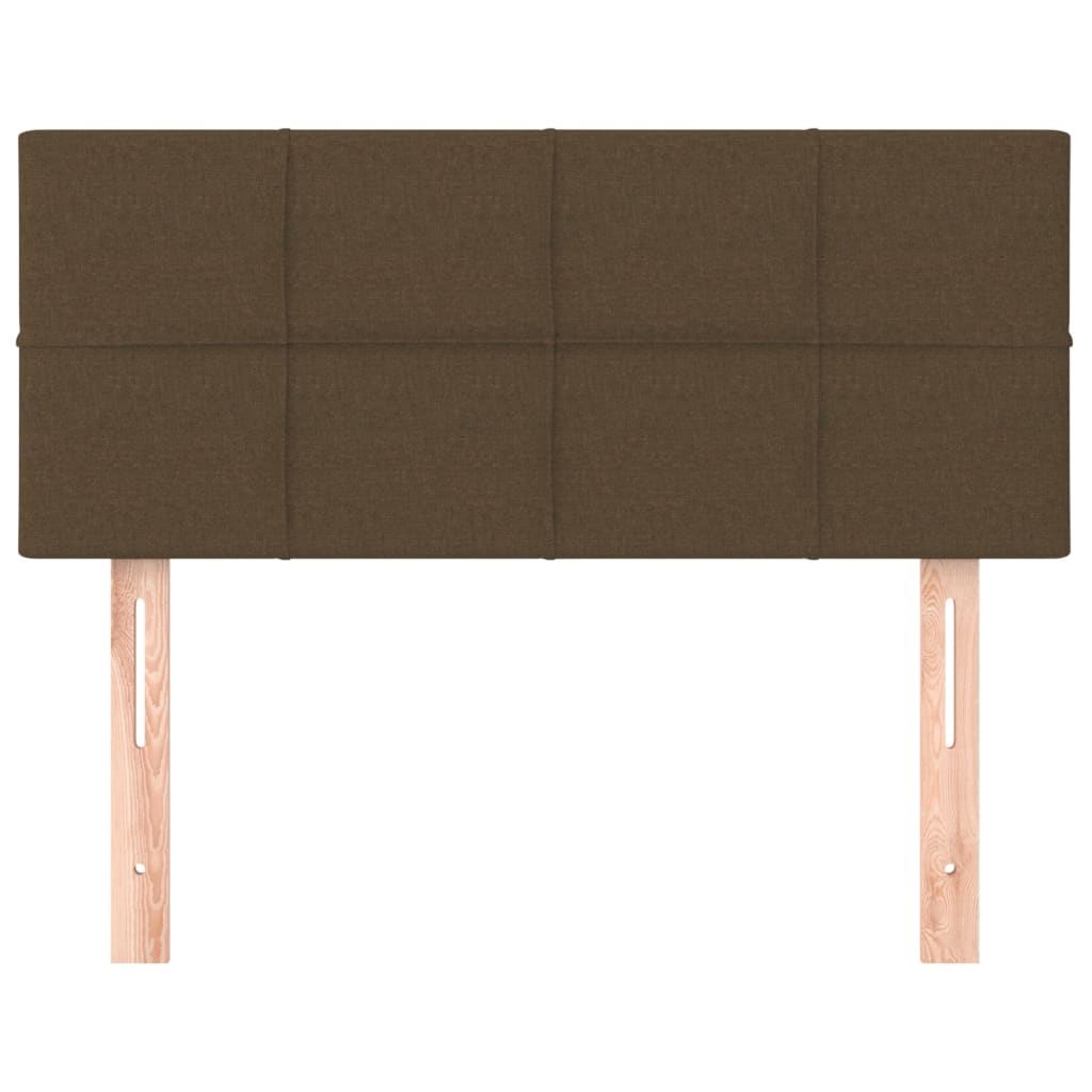 Hoofdbord 90x5x78/88 cm stof donkerbruin is nu te koop bij PeponiXL, paradijselijk wonen!