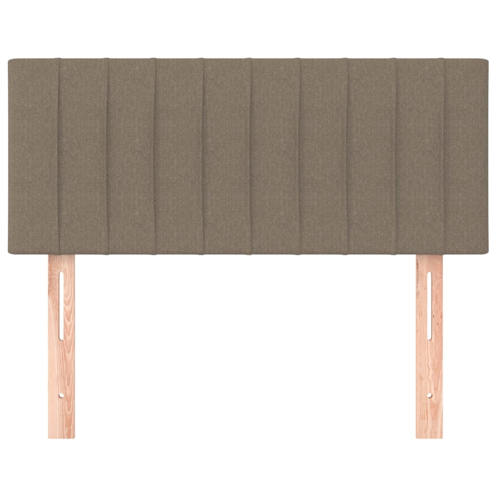 Hoofdbord 80x5x78/88 cm stof taupe is nu te koop bij PeponiXL, paradijselijk wonen!