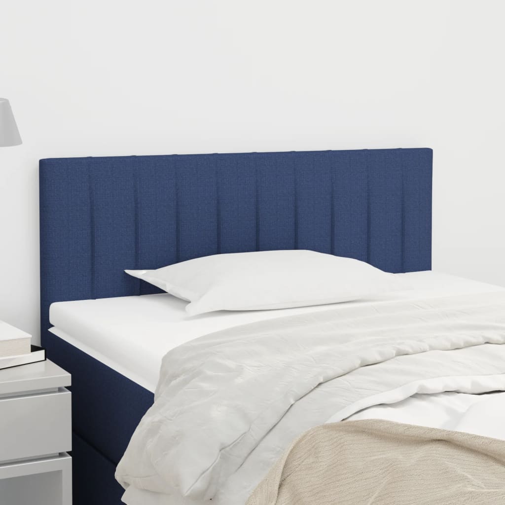 Hoofdbord 80x5x78/88 cm stof blauw is nu te koop bij PeponiXL, paradijselijk wonen!