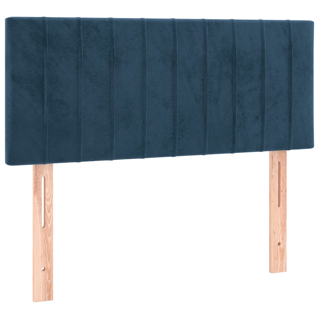 Hoofdbord 80x5x78/88 cm fluweel donkerblauw is nu te koop bij PeponiXL, paradijselijk wonen!