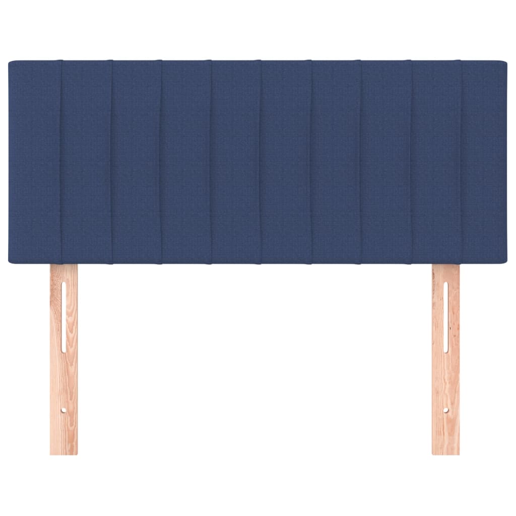 Hoofdbord 100x5x78/88 cm stof blauw is nu te koop bij PeponiXL, paradijselijk wonen!