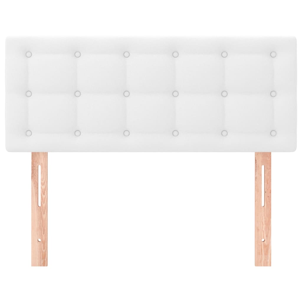 Hoofdbord 80x5x78/88 cm kunstleer wit is nu te koop bij PeponiXL, paradijselijk wonen!