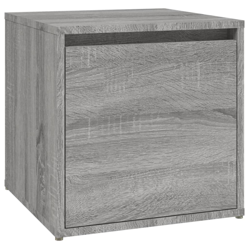 Garderobe set bewerkt hout grijs sonoma eikenkleurig is nu te koop bij PeponiXL, paradijselijk wonen!