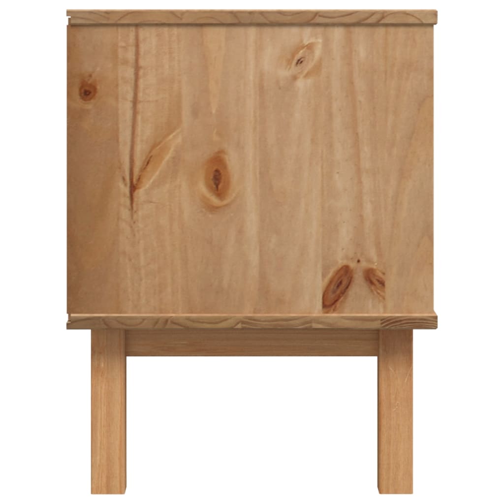 Tv-meubel OTTA 113,5x43x57 cm massief grenenhout is nu te koop bij PeponiXL, paradijselijk wonen!
