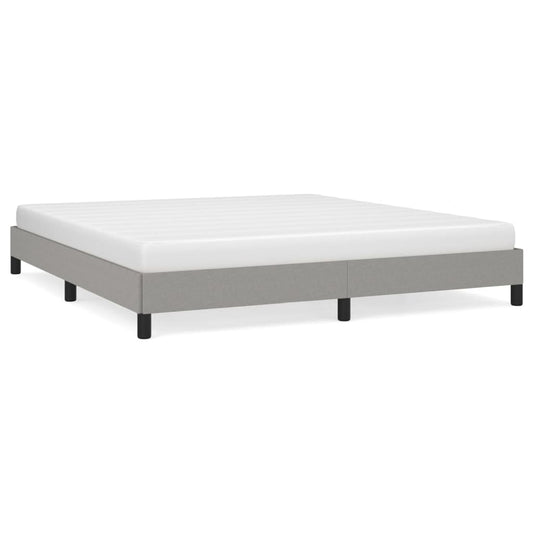 Bedframe zonder matras stof lichtgrijs 180x200 cm is nu te koop bij PeponiXL, paradijselijk wonen!