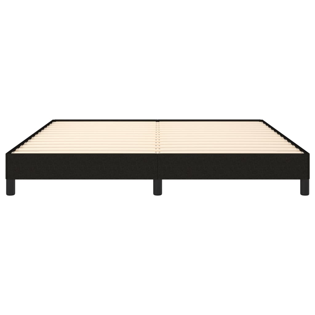 Bedframe zonder matras stof zwart 180x200 cm is nu te koop bij PeponiXL, paradijselijk wonen!