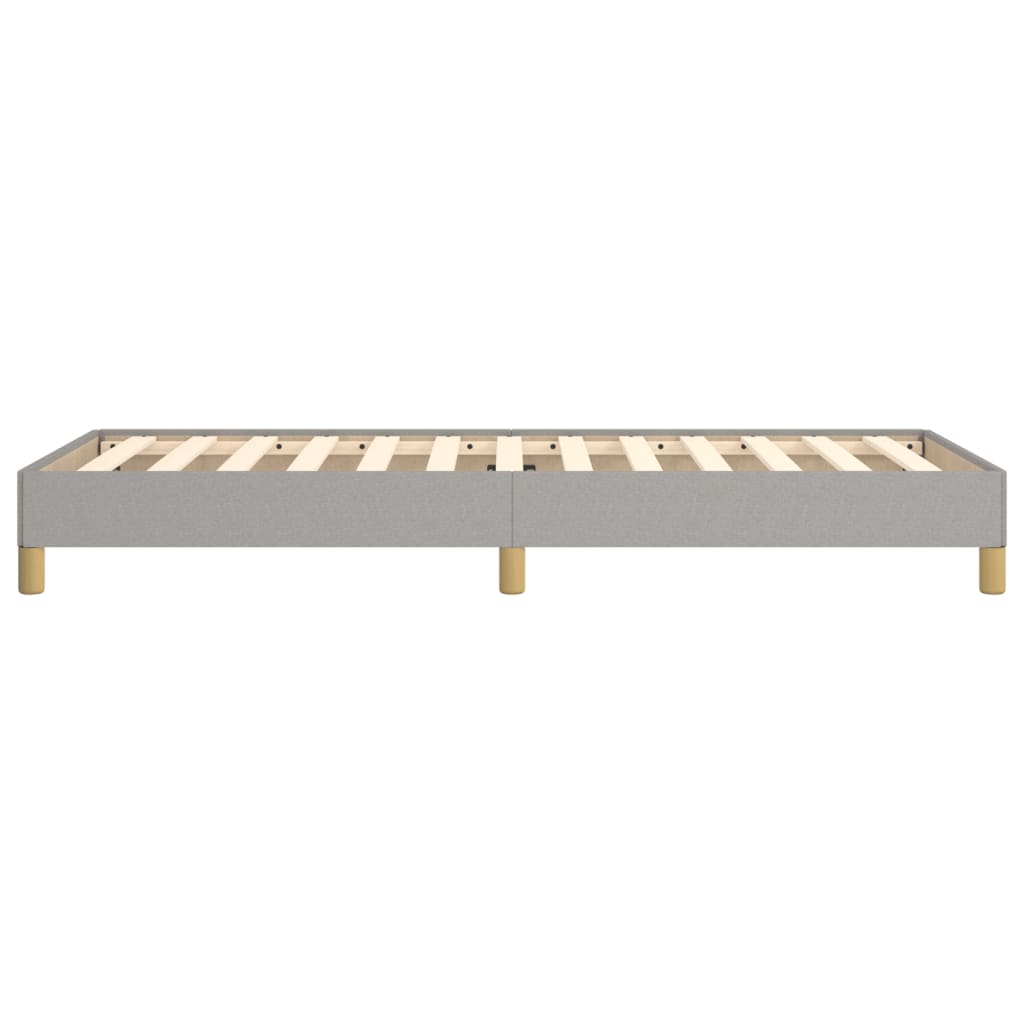 Bedframe zonder matras 80x200 cm stof lichtgrijs is nu te koop bij PeponiXL, paradijselijk wonen!