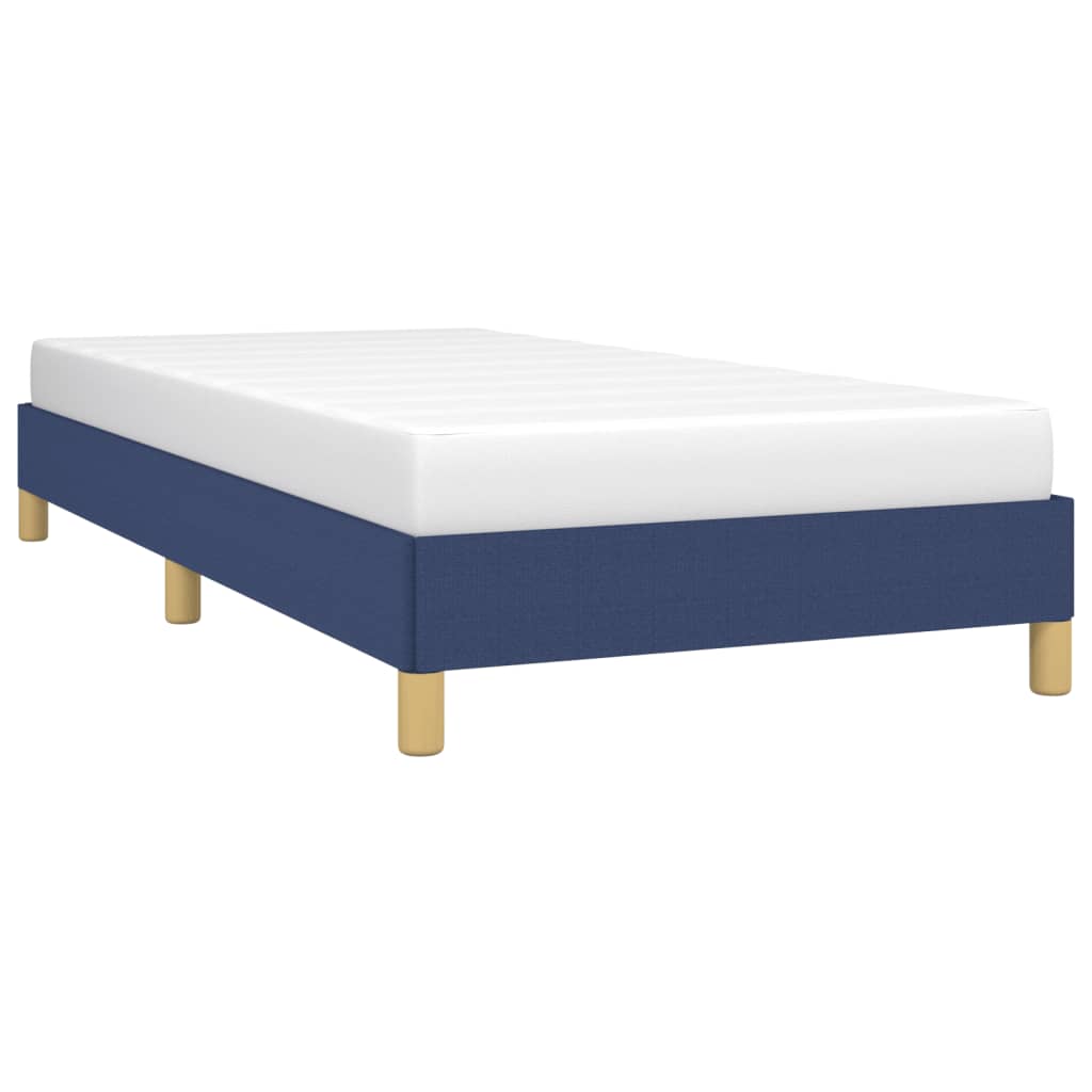 Bedframe zonder matras 80x200 cm stof blauw is nu te koop bij PeponiXL, paradijselijk wonen!