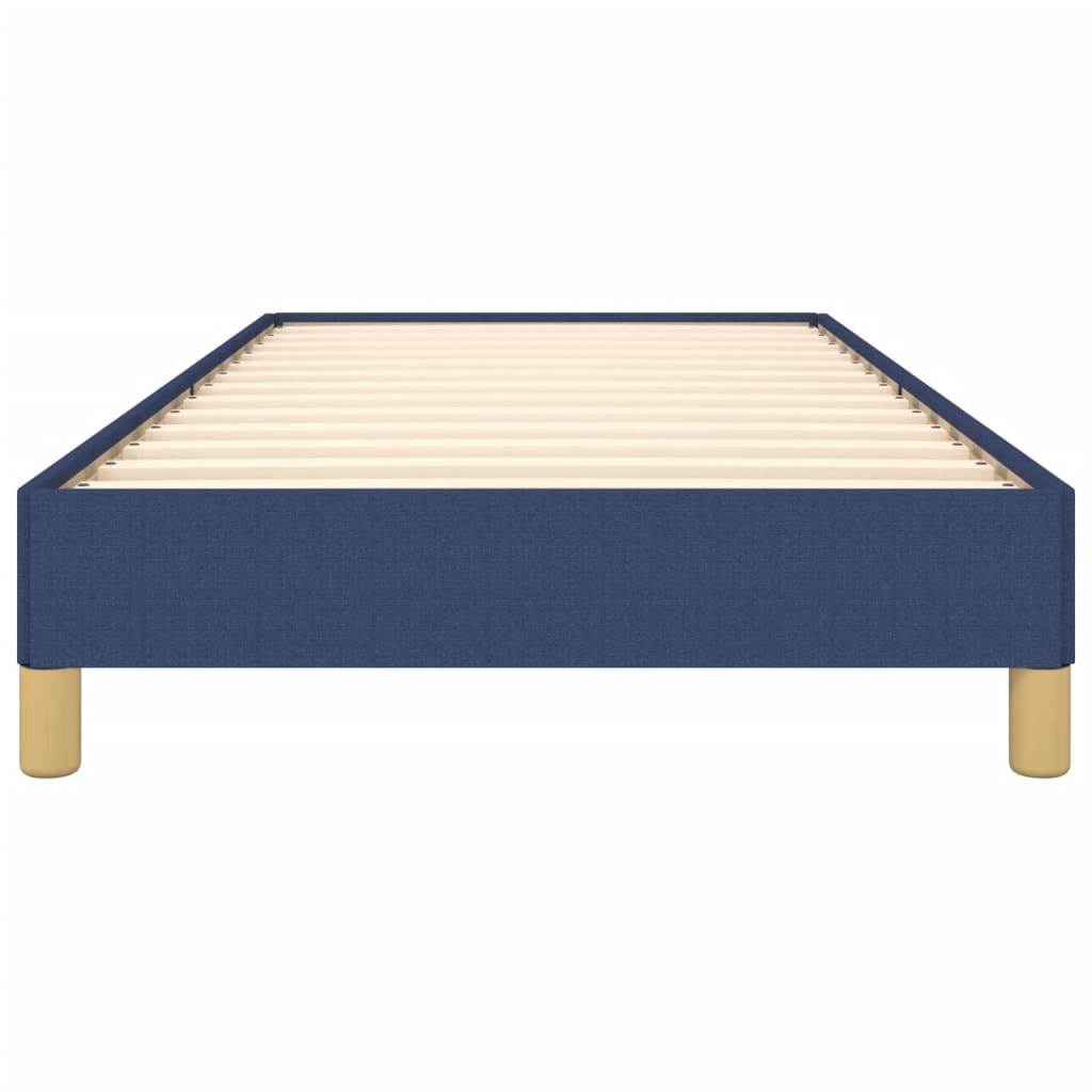 Bedframe zonder matras 80x200 cm stof blauw is nu te koop bij PeponiXL, paradijselijk wonen!