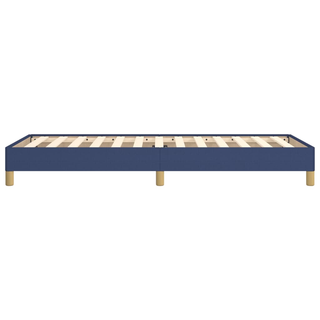 Bedframe zonder matras 80x200 cm stof blauw is nu te koop bij PeponiXL, paradijselijk wonen!