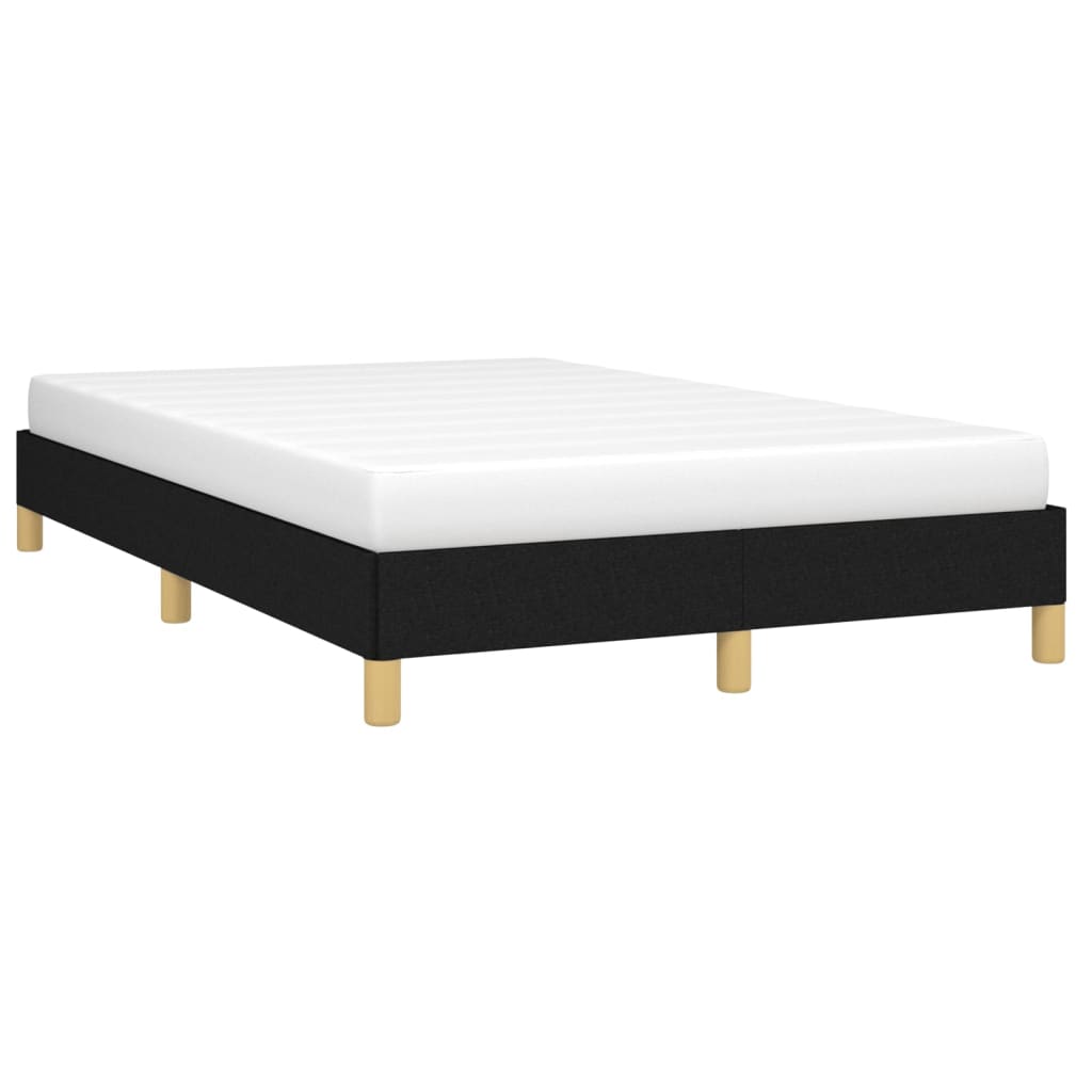 Bedframe zonder matras 120x200 cm stof zwart is nu te koop bij PeponiXL, paradijselijk wonen!