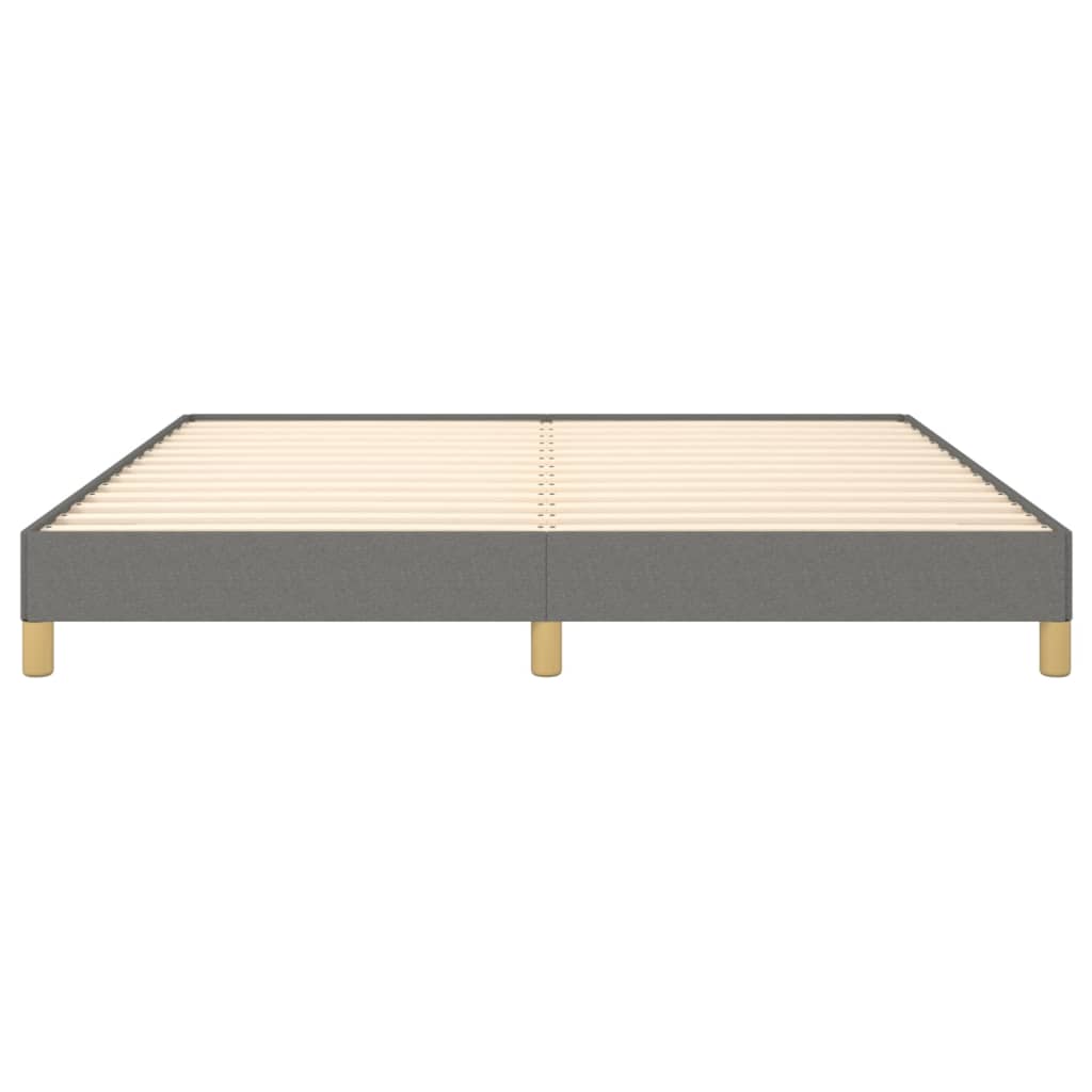 Bedframe zonder matras stof donkergrijs 180x200 cm is nu te koop bij PeponiXL, paradijselijk wonen!