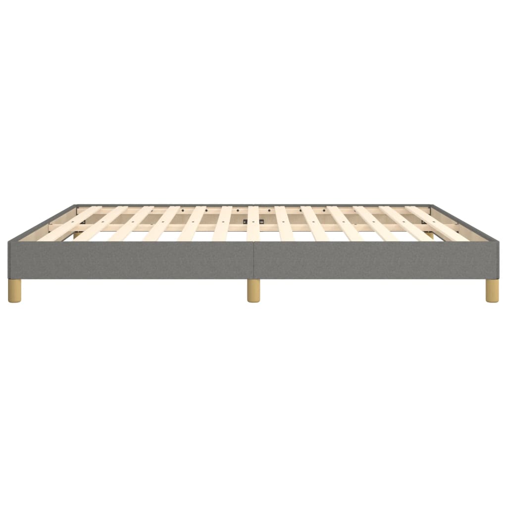 Bedframe zonder matras stof donkergrijs 180x200 cm is nu te koop bij PeponiXL, paradijselijk wonen!