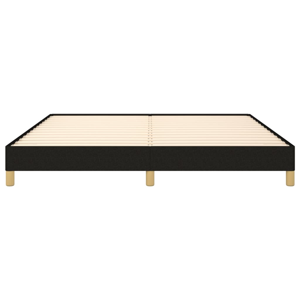 Bedframe zonder matras stof zwart 180x200 cm is nu te koop bij PeponiXL, paradijselijk wonen!