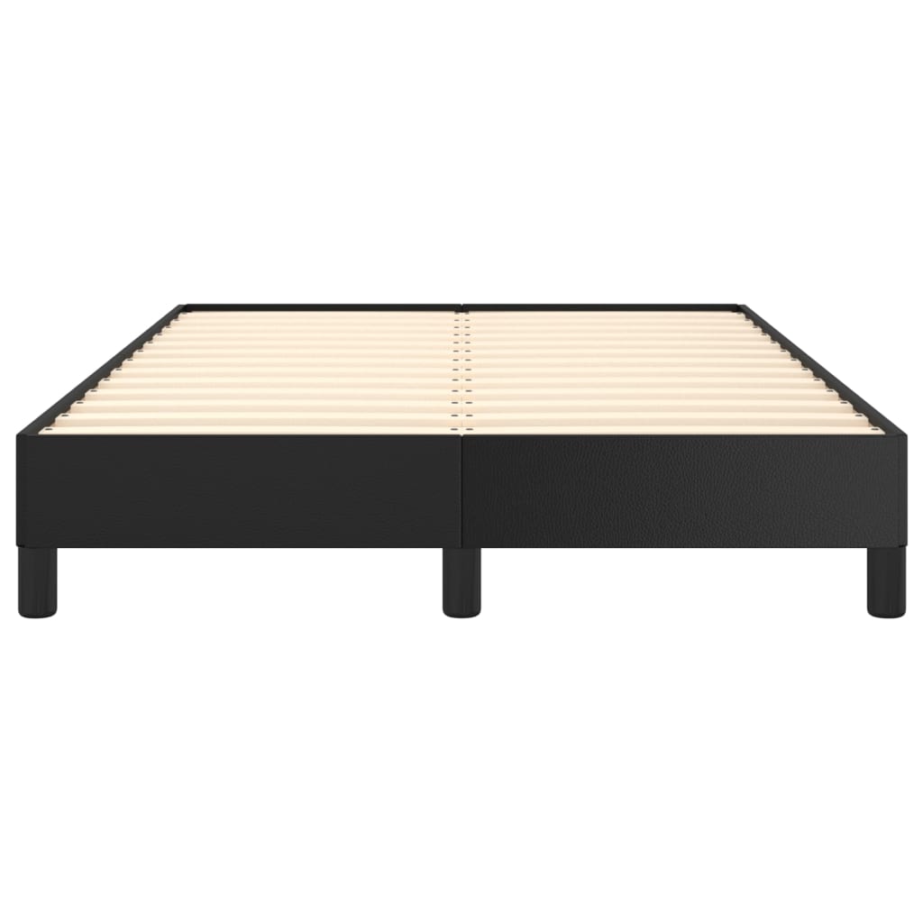 Bedframe kunstleer zwart 120x200 cm is nu te koop bij PeponiXL, paradijselijk wonen!