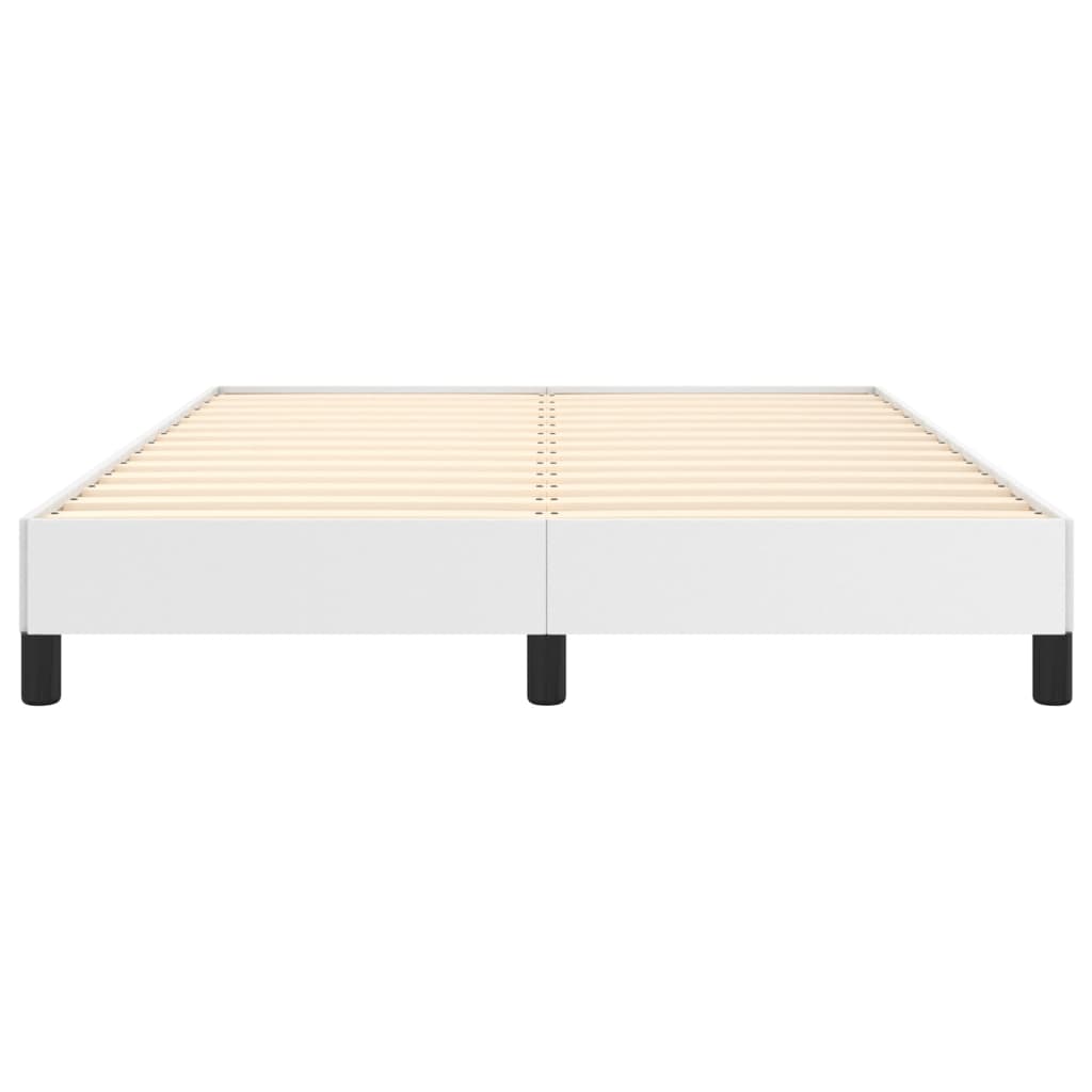Bedframe kunstleer wit 140x190 cm is nu te koop bij PeponiXL, paradijselijk wonen!