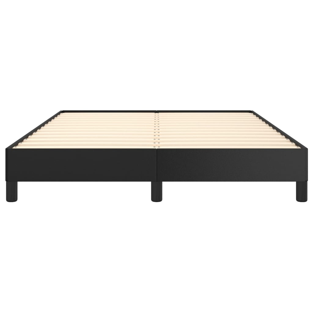 Bedframe kunstleer zwart 140x200 cm is nu te koop bij PeponiXL, paradijselijk wonen!