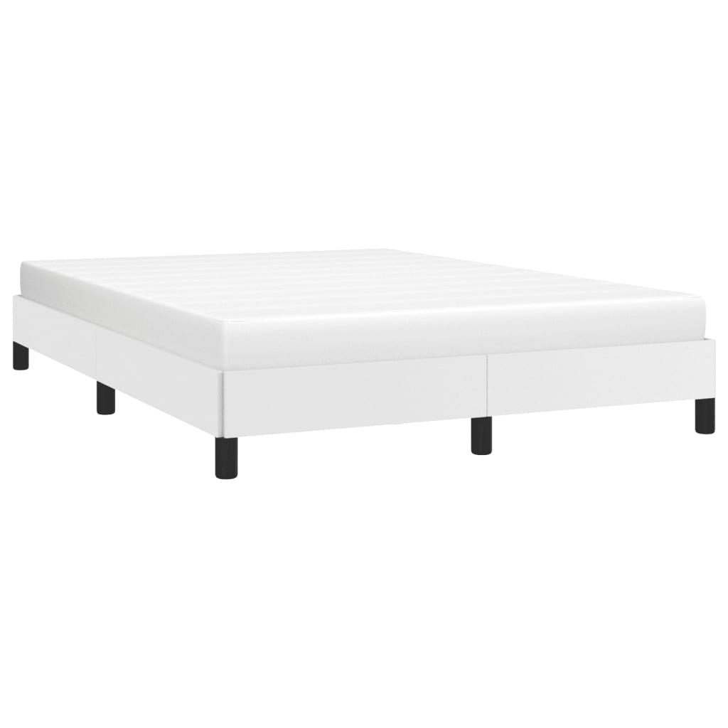 Bedframe kunstleer wit 140x200 cm is nu te koop bij PeponiXL, paradijselijk wonen!
