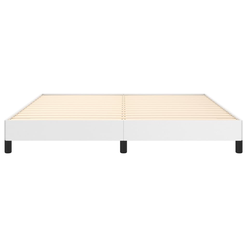 Bedframe kunstleer wit 180x200 cm is nu te koop bij PeponiXL, paradijselijk wonen!