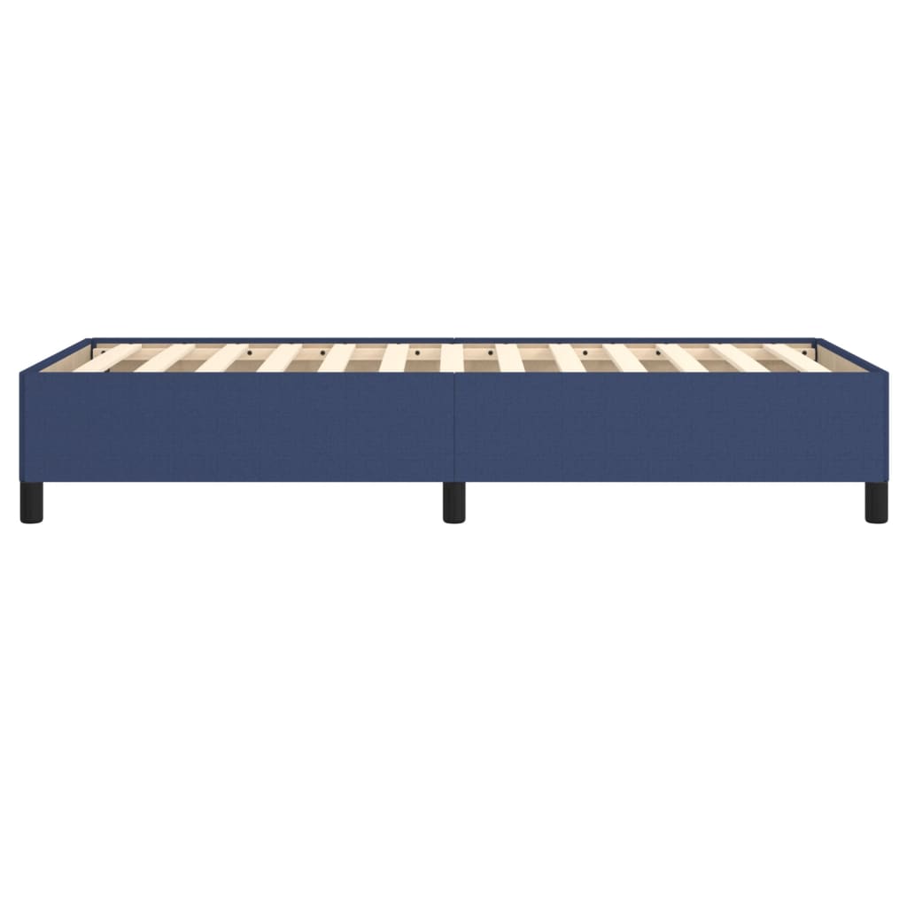 Bedframe zonder matras 90x190 cm stof blauw is nu te koop bij PeponiXL, paradijselijk wonen!