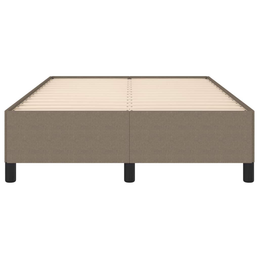 Bedframe zonder matras 120x200 cm stof taupe is nu te koop bij PeponiXL, paradijselijk wonen!