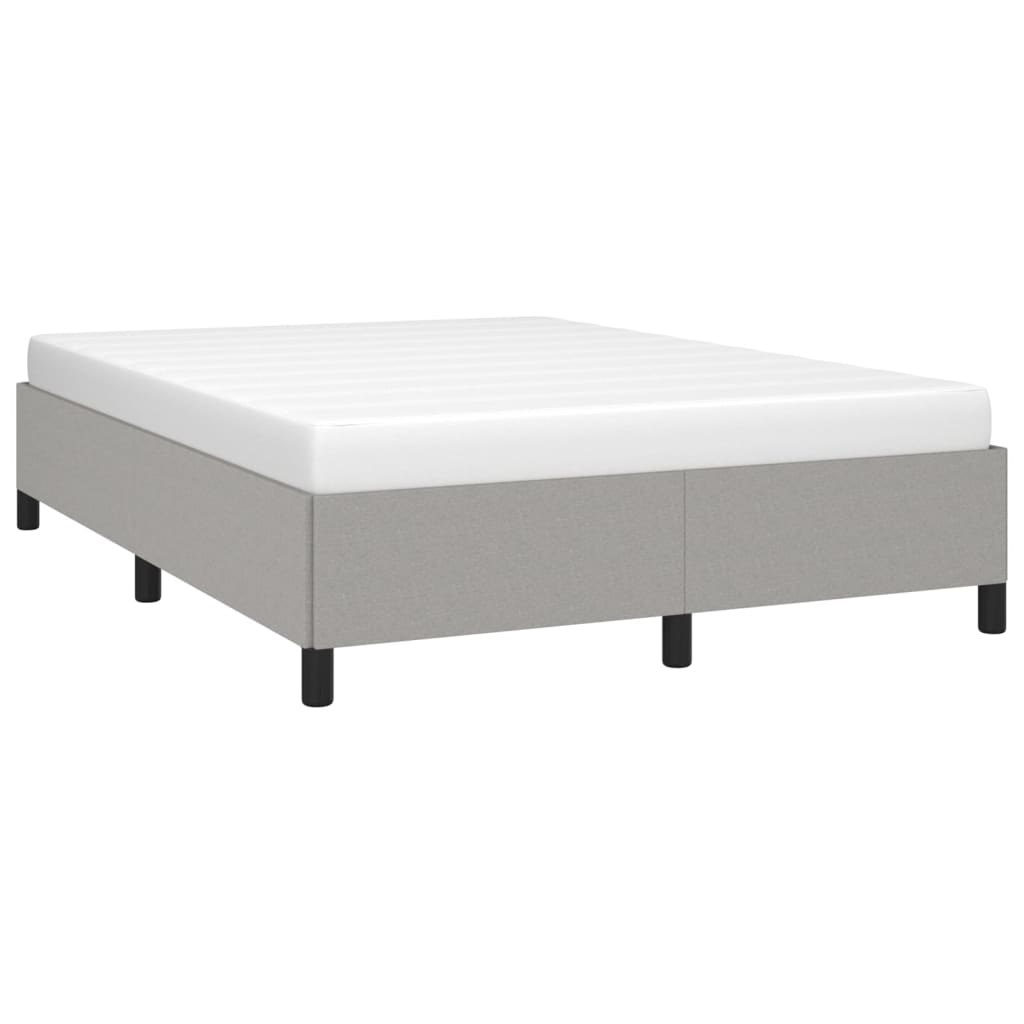 Bedframe zonder matras stof lichtgrijs 140x200 cm is nu te koop bij PeponiXL, paradijselijk wonen!