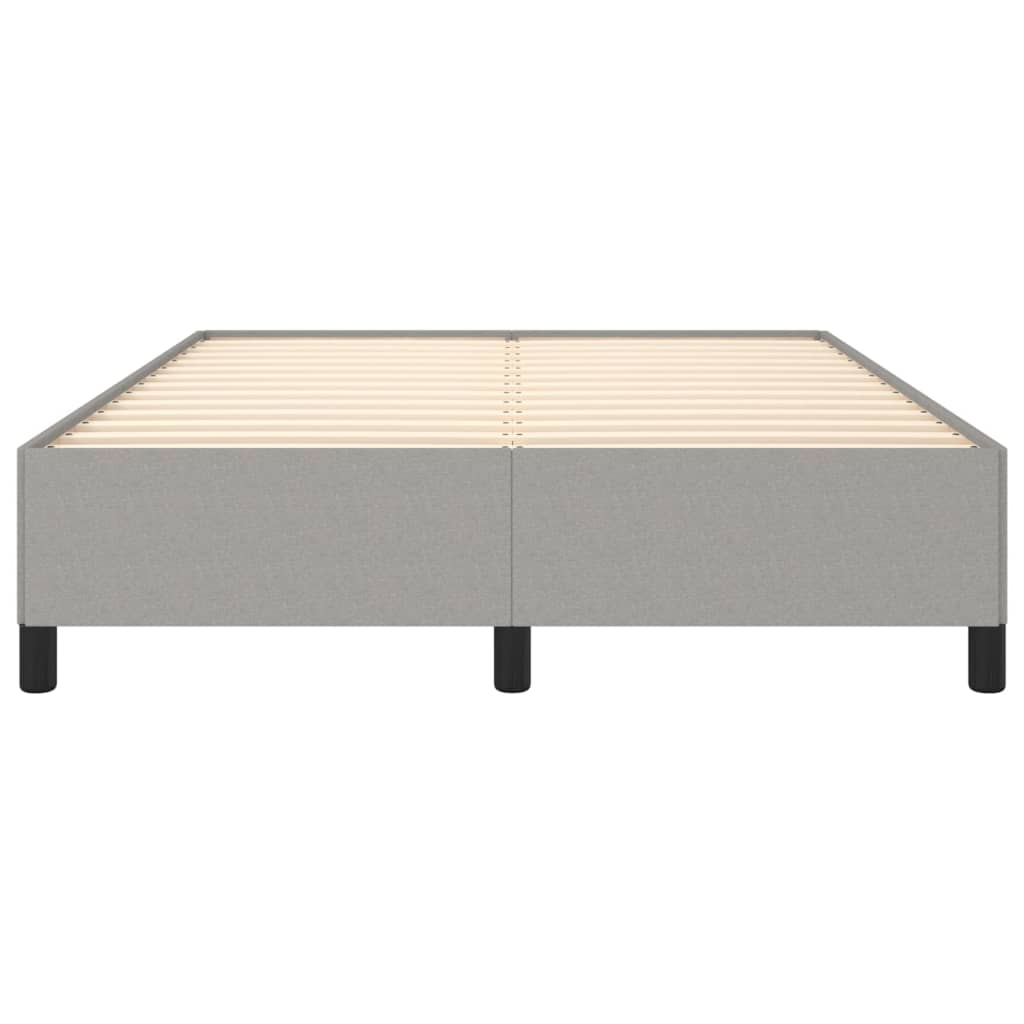 Bedframe zonder matras stof lichtgrijs 140x200 cm is nu te koop bij PeponiXL, paradijselijk wonen!