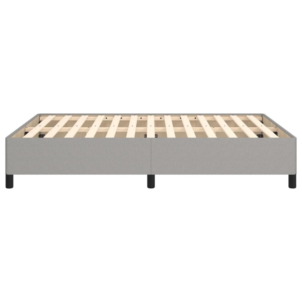 Bedframe zonder matras stof lichtgrijs 140x200 cm is nu te koop bij PeponiXL, paradijselijk wonen!