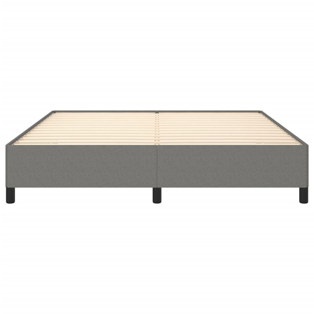 Bedframe zonder matras stof donkergrijs 180x200 cm is nu te koop bij PeponiXL, paradijselijk wonen!