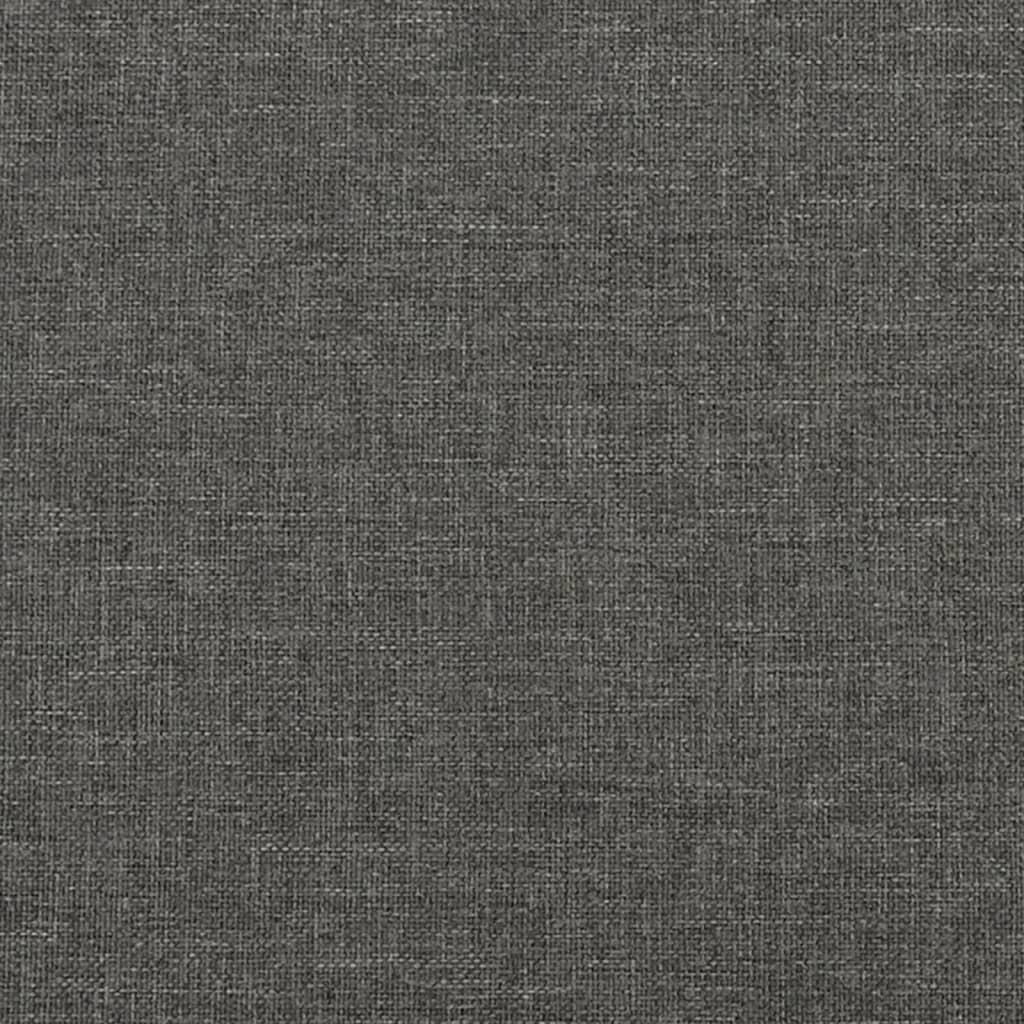 Bedframe zonder matras stof donkergrijs 200x200 cm is nu te koop bij PeponiXL, paradijselijk wonen!