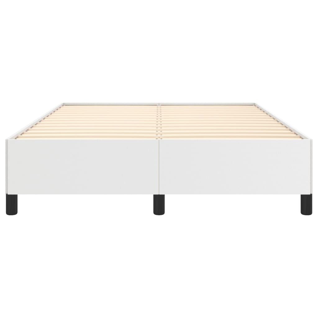 Bedframe kunstleer wit 140x190 cm is nu te koop bij PeponiXL, paradijselijk wonen!