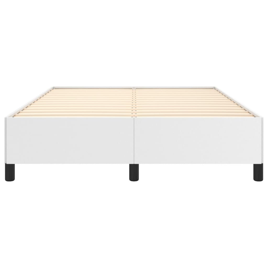 Bedframe kunstleer wit 140x200 cm is nu te koop bij PeponiXL, paradijselijk wonen!